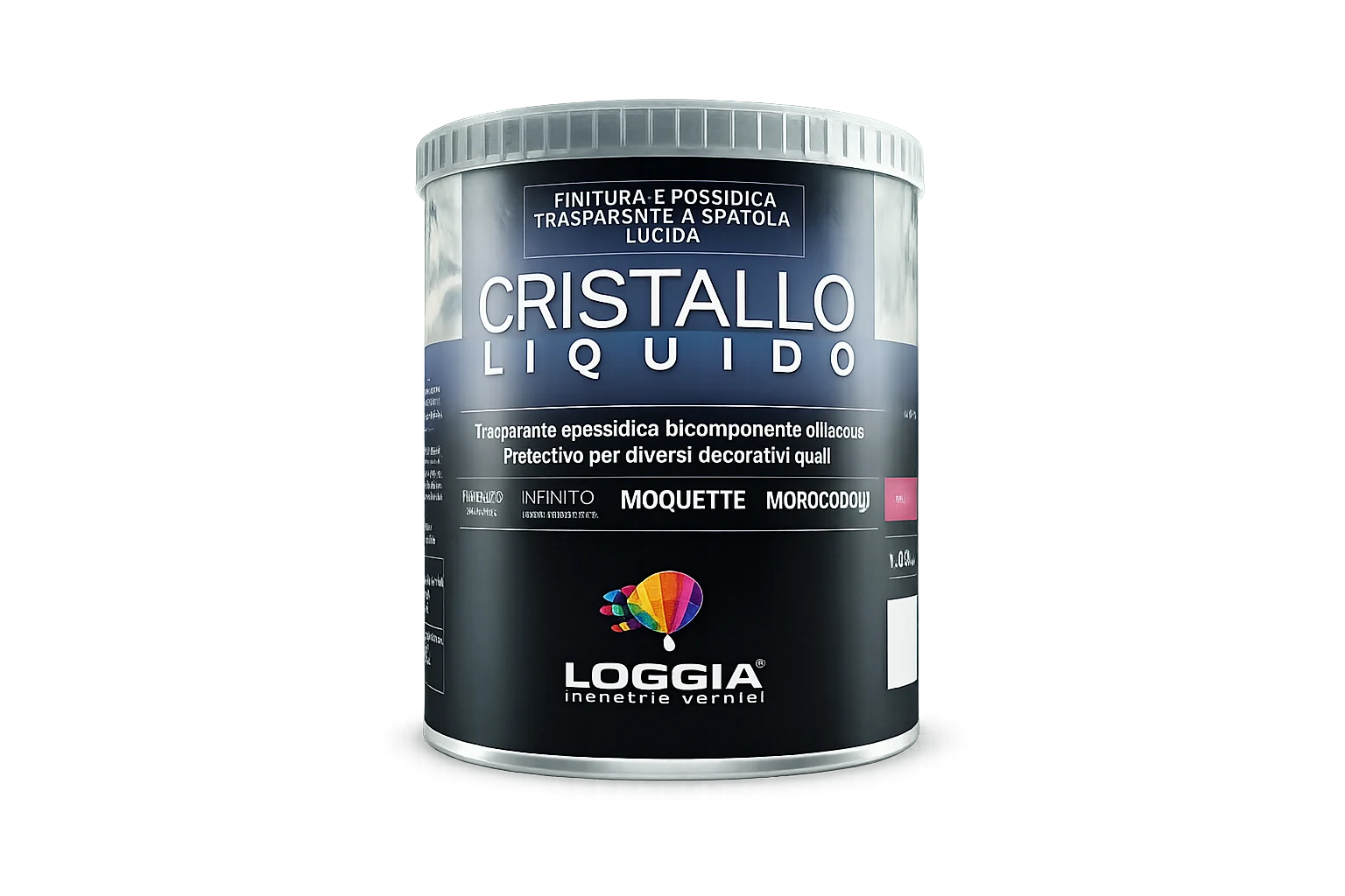 Loggia Cristallo Liquido прозрачно епоксидно покритие
