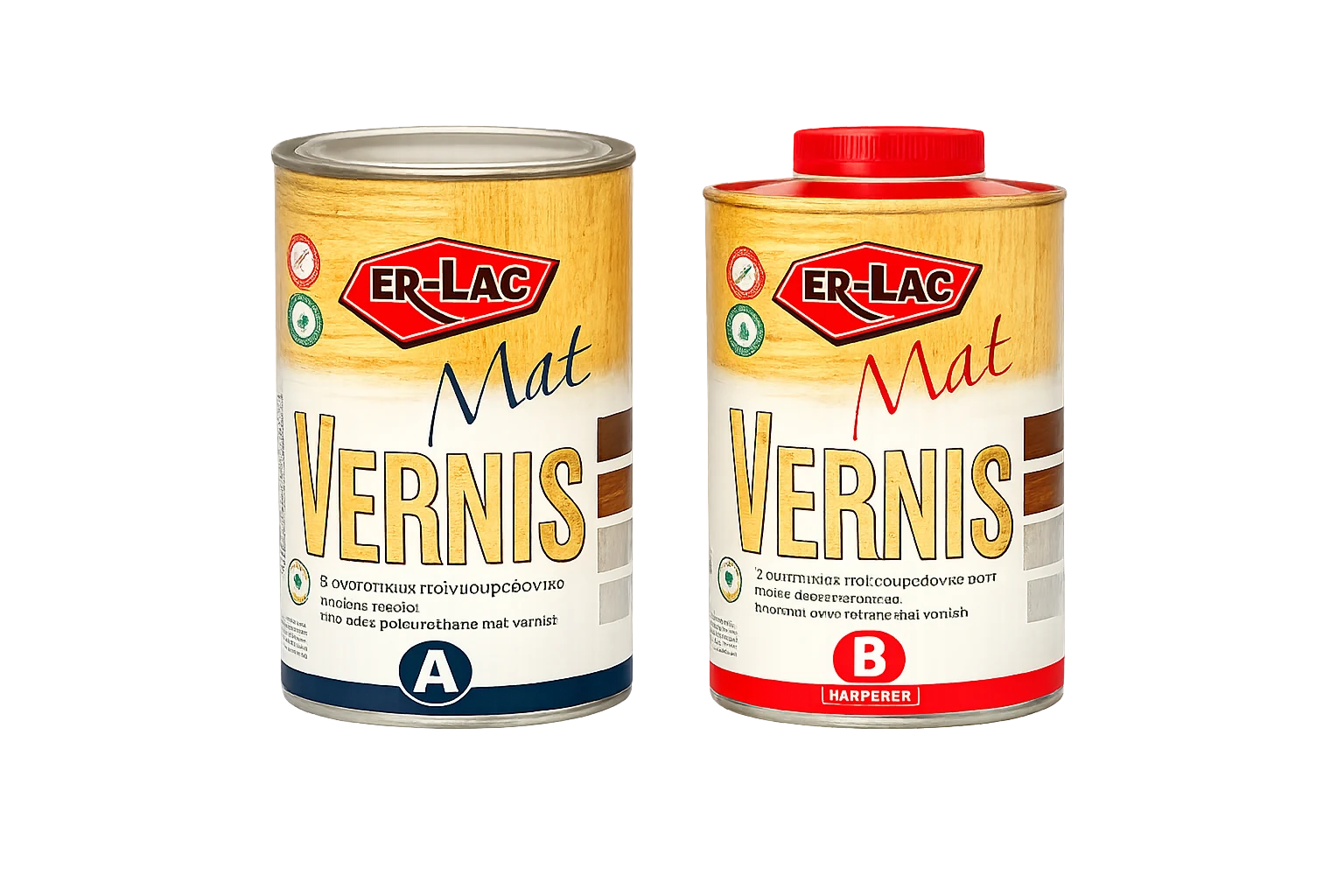 ER-LAC Vernis Mat двукомпонентен лак за паркет